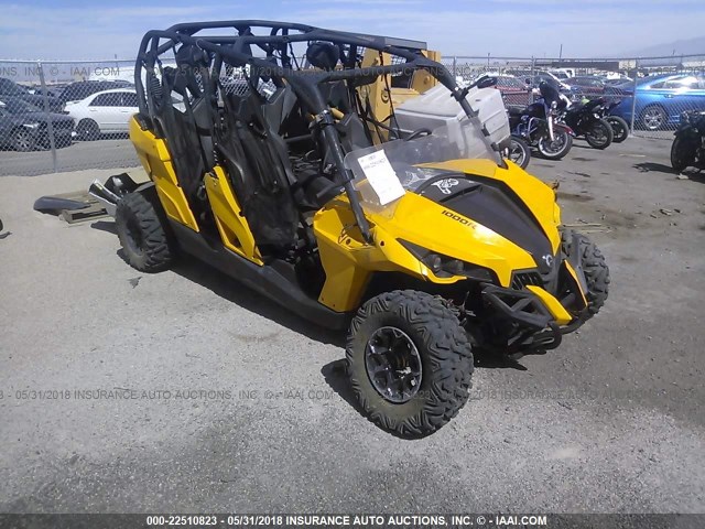 3JBPMCP10EJ000432 - 2014 CAN-AM MAVERICK MAX 1000 R YELLOW photo 1