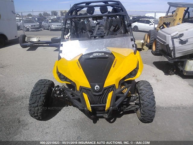 3JBPMCP10EJ000432 - 2014 CAN-AM MAVERICK MAX 1000 R YELLOW photo 5