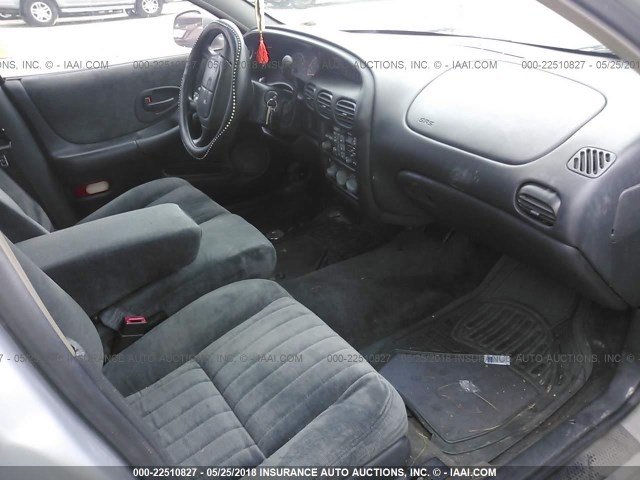 1G2WJ52M2XF345370 - 1999 PONTIAC GRAND PRIX SE 银色 照片 5