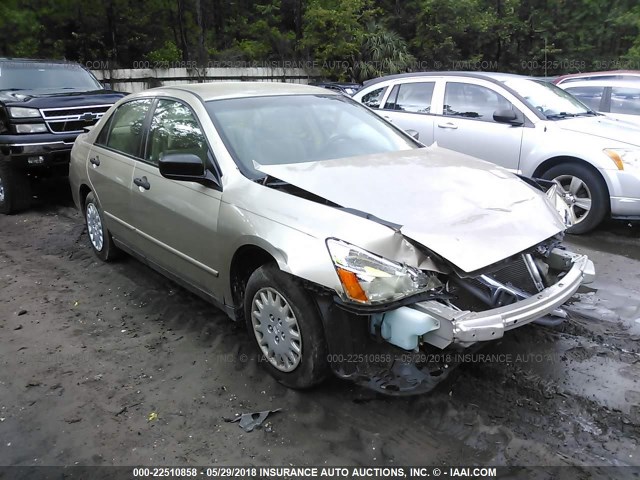 1HGCM56107A173148 - 2007 HONDA ACCORD VALUE GOLD photo 1