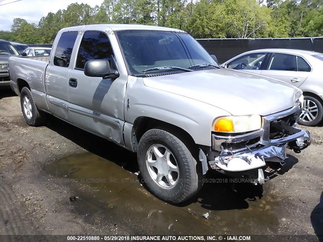 2GTEC19V941209846 - 2004 GMC NEW SIERRA C1500 SILVER photo 1