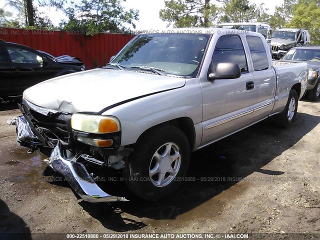 2GTEC19V941209846 - 2004 GMC NEW SIERRA C1500 SILVER photo 2