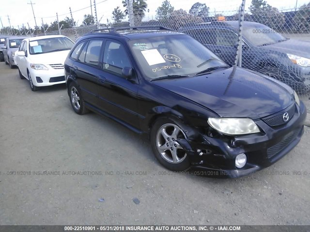 JM1BJ245221573518 - 2002 MAZDA PROTEGE PR5 黑色 照片 1