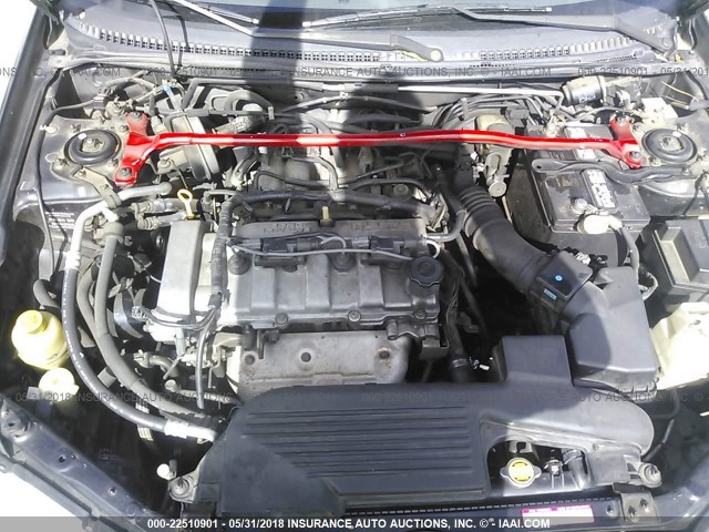 JM1BJ245221573518 - 2002 MAZDA PROTEGE PR5 黑色 照片 10