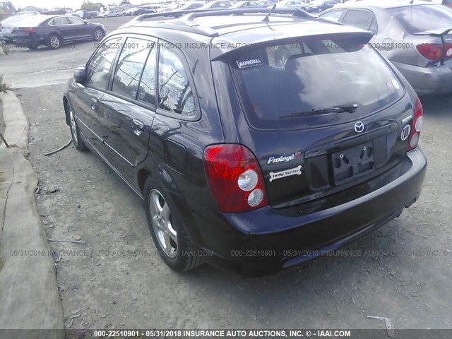 JM1BJ245221573518 - 2002 MAZDA PROTEGE PR5 黑色 照片 3