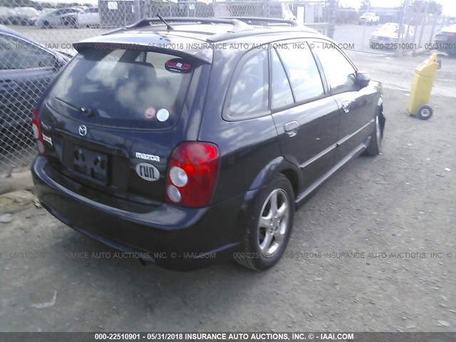 JM1BJ245221573518 - 2002 MAZDA PROTEGE PR5 黑色 照片 4