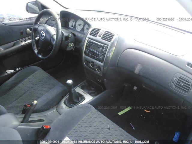 JM1BJ245221573518 - 2002 MAZDA PROTEGE PR5 黑色 照片 5