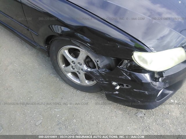 JM1BJ245221573518 - 2002 MAZDA PROTEGE PR5 黑色 照片 6
