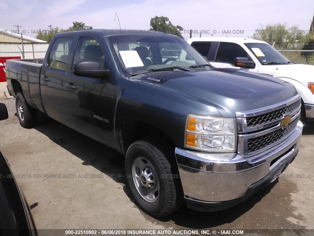 1GC1CVCG9CF180243 - 2012 CHEVROLET SILVERADO C2500 HEAVY DUTY Light Blue photo 1