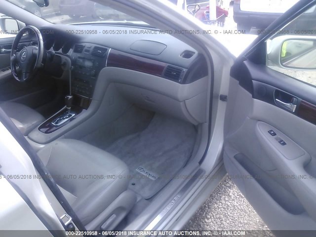 JTHBF30G530145690 - 2003 LEXUS ES 300 Champagne photo 5