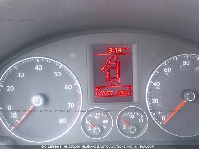 WVWFA71FX9V017634 - 2009 VOLKSWAGEN EOS LUX Biały zdjęcie 7