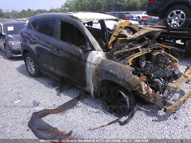 KM8J3CA47GU119497 - 2016 HYUNDAI TUCSON LIMITED/SPORT AND ECO/SE GRAY photo 1