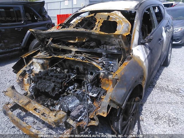 KM8J3CA47GU119497 - 2016 HYUNDAI TUCSON LIMITED/SPORT AND ECO/SE GRAY photo 6