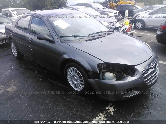 1C3EL56R74N240997 - 2004 CHRYSLER SEBRING LXI GRAY photo 1