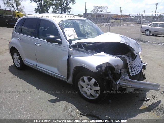 3C4FY58B24T314506 - 2004 CHRYSLER PT CRUISER TOURING SILVER photo 1