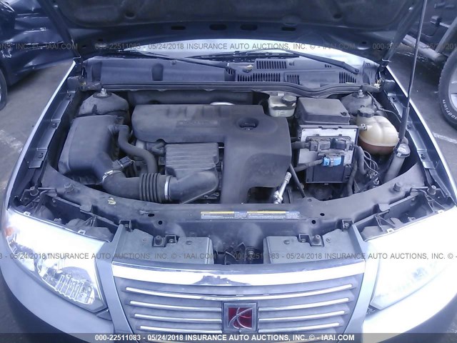 1G8AJ58F16Z110013 - 2006 SATURN ION LEVEL 2 Boz foto 10