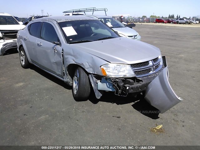 1B3BD4FG3BN562927 - 2011 DODGE AVENGER EXPRESS 银色 照片 1