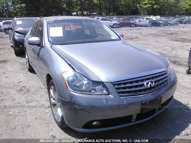 JNKAY01F66M254571 - 2006 INFINITI M35 SPORT GRAY photo 6