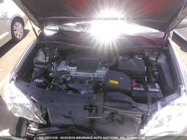 4T4BF1FK9DR288526 - 2013 TOYOTA CAMRY L/SE/LE/XLE 绿色 照片 10