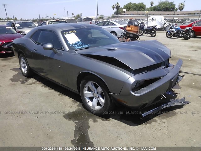 2C3CDYAG5CH146636 - 2012 DODGE CHALLENGER SXT SILVER photo 1