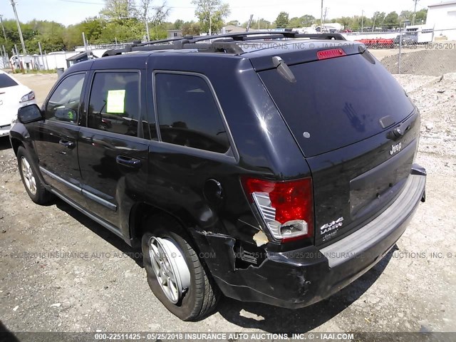 1J8GR48K27C639838 - 2007 JEEP GRAND CHEROKEE LAREDO/COLUMBIA/FREEDOM 黑色 照片 3