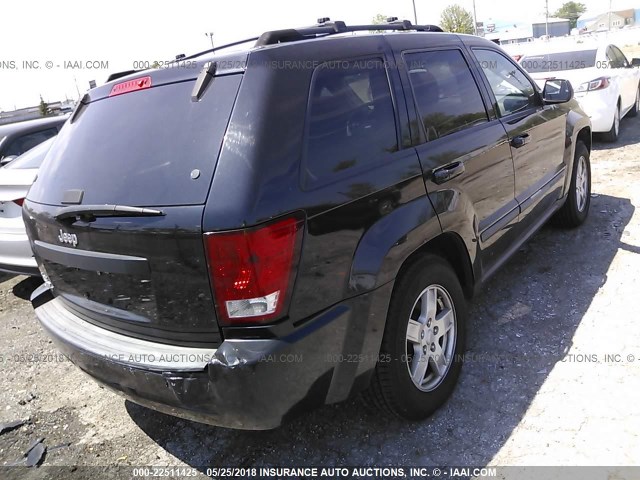 1J8GR48K27C639838 - 2007 JEEP GRAND CHEROKEE LAREDO/COLUMBIA/FREEDOM 黑色 照片 4