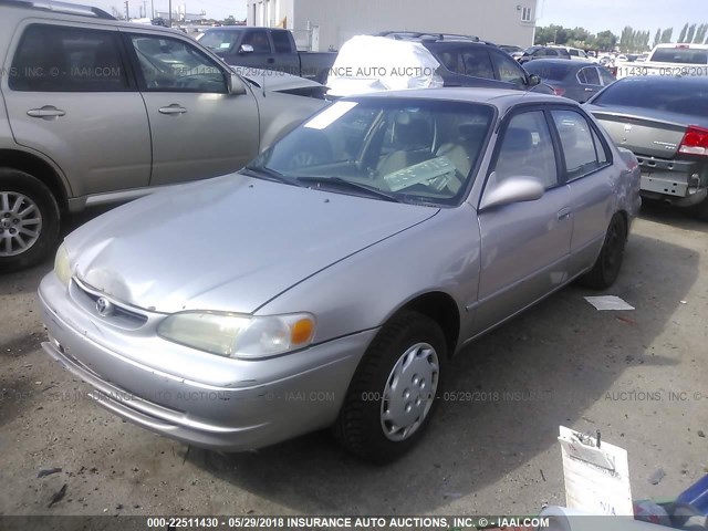 1NXBR18E4WZ068111 - 1998 TOYOTA COROLLA VE/CE/LE GOLD photo 2