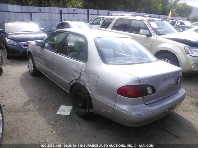 1NXBR18E4WZ068111 - 1998 TOYOTA COROLLA VE/CE/LE GOLD photo 3