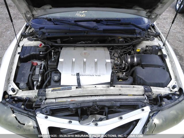 1G2HZ54Y95U245437 - 2005 PONTIAC BONNEVILLE GXP WHITE photo 10