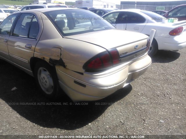 2G1WL52M3X9104263 - 1999 CHEVROLET LUMINA LS GOLD photo 6