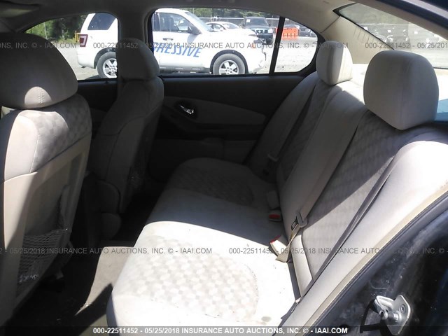 1G1ZT52854F228358 - 2004 CHEVROLET MALIBU LS Dark Blue photo 8