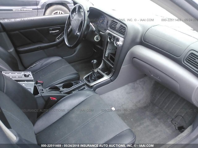 4S4BT63C656107885 - 2005 SUBARU BAJA TURBO GRAY photo 5