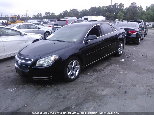 1G1ZC5E07AF321867 - 2010 CHEVROLET MALIBU 1LT 黑色 照片 2