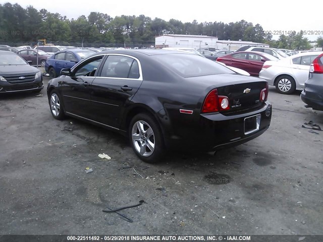 1G1ZC5E07AF321867 - 2010 CHEVROLET MALIBU 1LT 黑色 照片 3