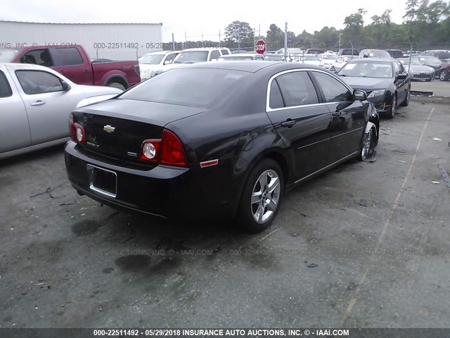 1G1ZC5E07AF321867 - 2010 CHEVROLET MALIBU 1LT 黑色 照片 4