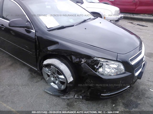 1G1ZC5E07AF321867 - 2010 CHEVROLET MALIBU 1LT 黑色 照片 6