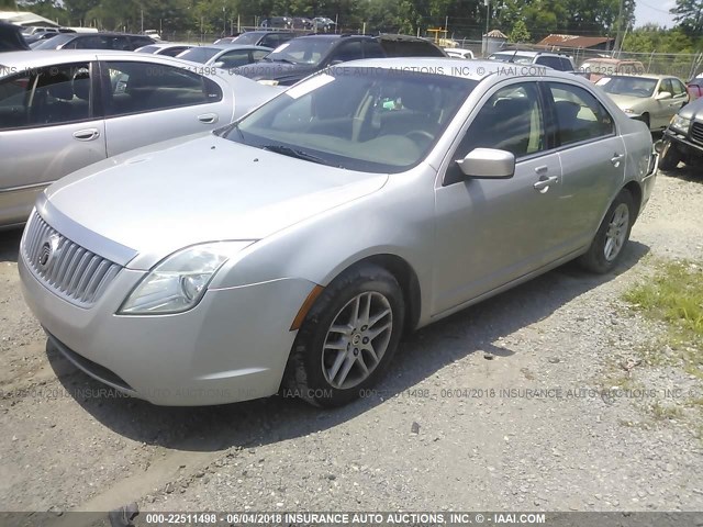 3MEHM0HA4AR660627 - 2010 MERCURY MILAN 银色 照片 2