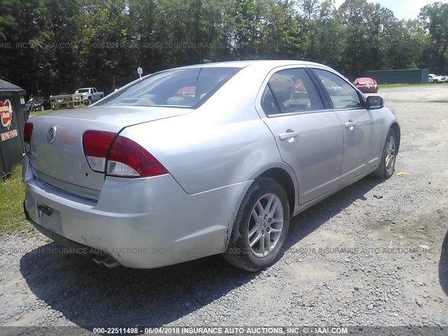3MEHM0HA4AR660627 - 2010 MERCURY MILAN 银色 照片 4