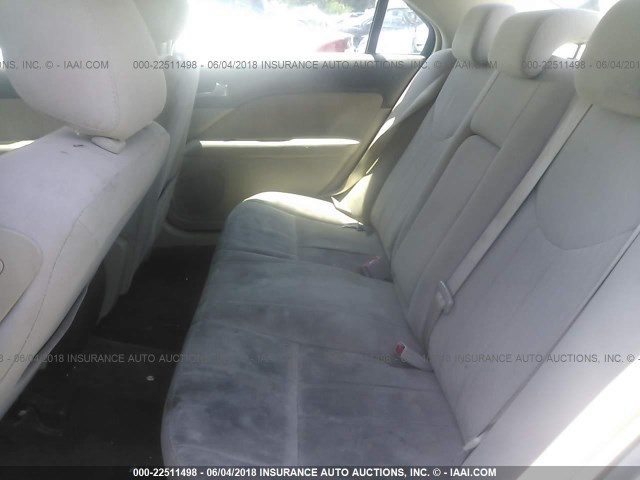 3MEHM0HA4AR660627 - 2010 MERCURY MILAN 银色 照片 8