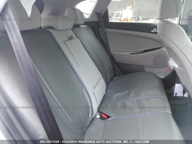 KM8J23A49HU549195 - 2017 HYUNDAI TUCSON SE WHITE photo 8