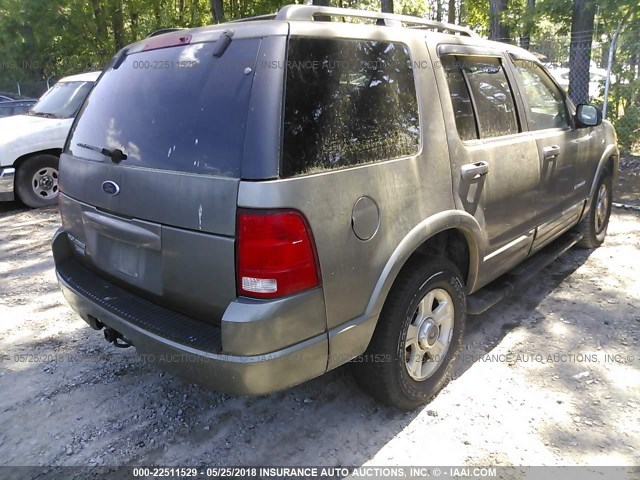 1FMZU75E32UB16177 - 2002 FORD EXPLORER LIMITED შამპანური ფოტო 4