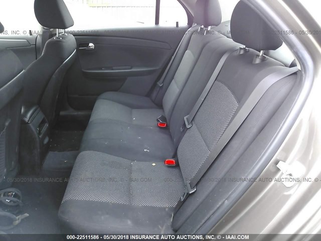 1G1ZC5EU1BF145158 - 2011 CHEVROLET MALIBU 1LT 棕色 照片 8