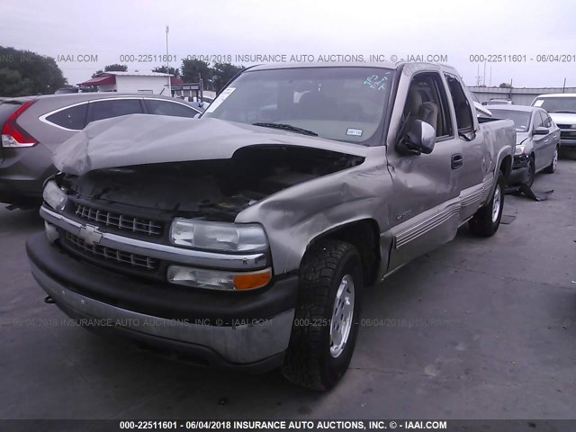 2GCEK19T611388571 - 2001 CHEVROLET SILVERADO K1500 TAN photo 2