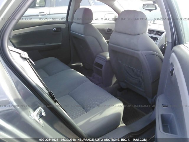 1G1ZG57B78F156318 - 2008 CHEVROLET MALIBU LS GRAY photo 8