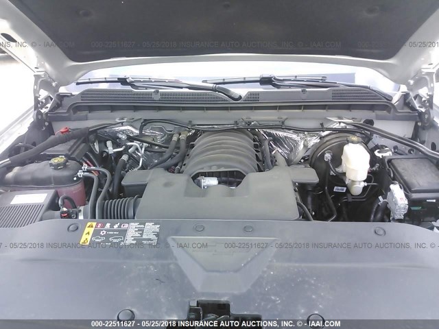 1GCRCREC0JZ181331 - 2018 CHEVROLET SILVERADO C1500 LT Silber Foto 10