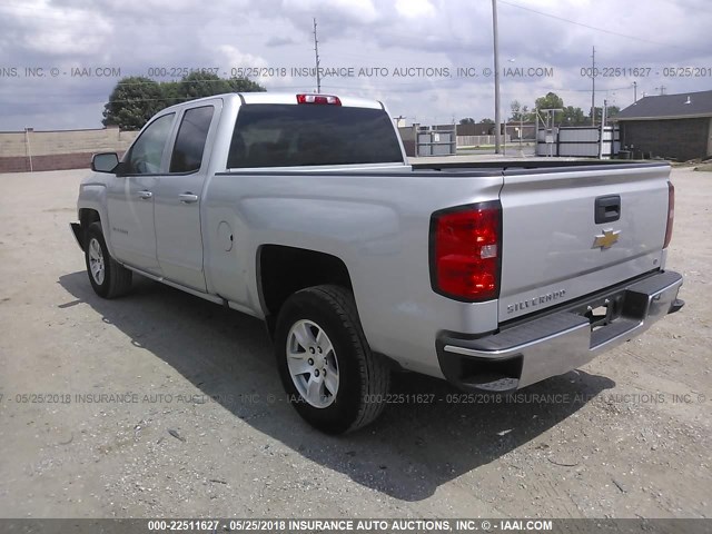 1GCRCREC0JZ181331 - 2018 CHEVROLET SILVERADO C1500 LT SILVER photo 3