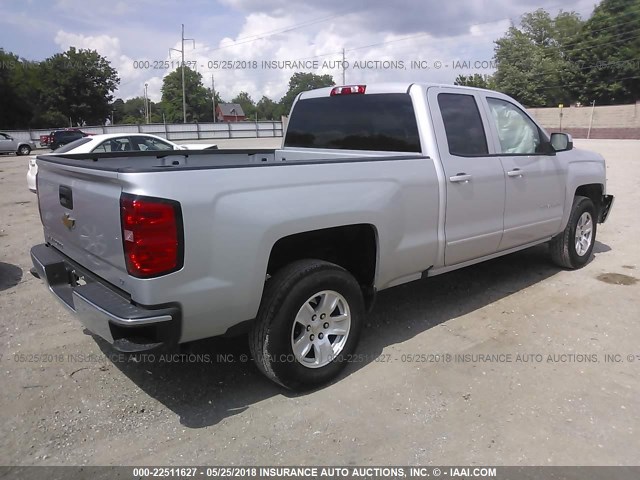 1GCRCREC0JZ181331 - 2018 CHEVROLET SILVERADO C1500 LT Silber Foto 4