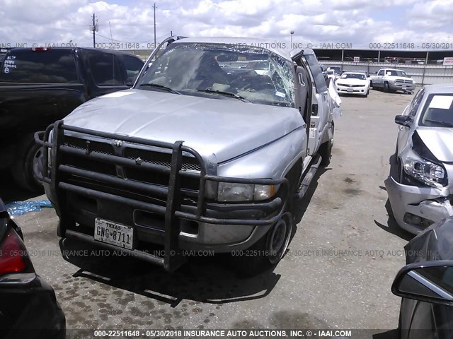 3B7KF23771G759768 - 2001 DODGE RAM 2500 SILVER photo 2