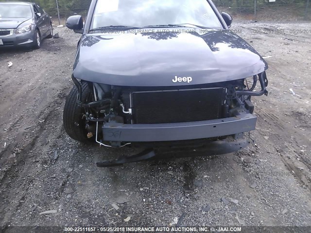 1C4NJDEB2GD542191 - 2016 JEEP COMPASS LATITUDE 深蓝色 照片 6