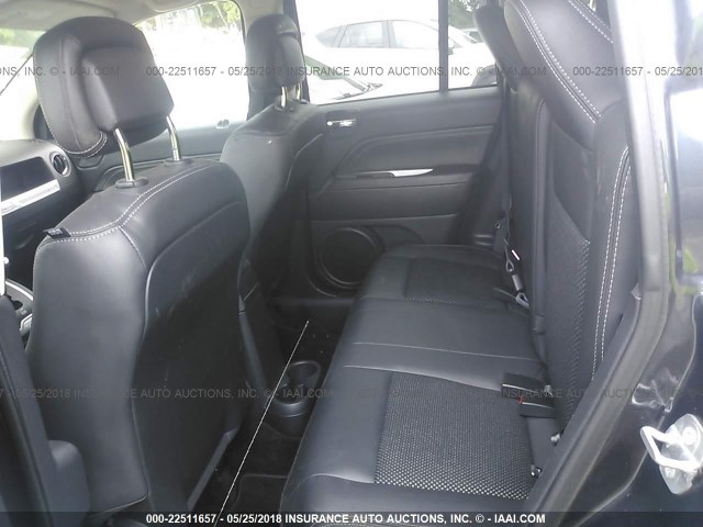 1C4NJDEB2GD542191 - 2016 JEEP COMPASS LATITUDE 深蓝色 照片 8